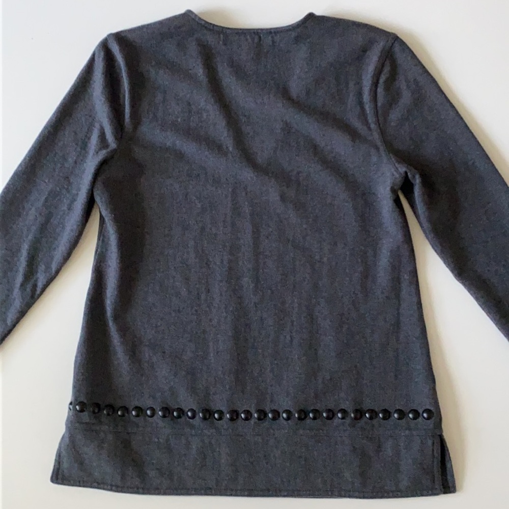 Banana Republic Top With Dome Beads size Small - Picture 3 of 10
